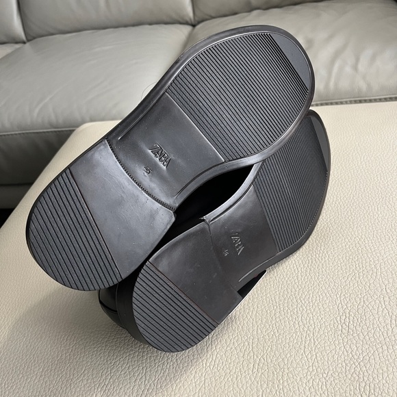 NWT -Zara Men’s Tassel Leather Loafer - EU Size 45 / US Size 12 - Picture 6 of 7